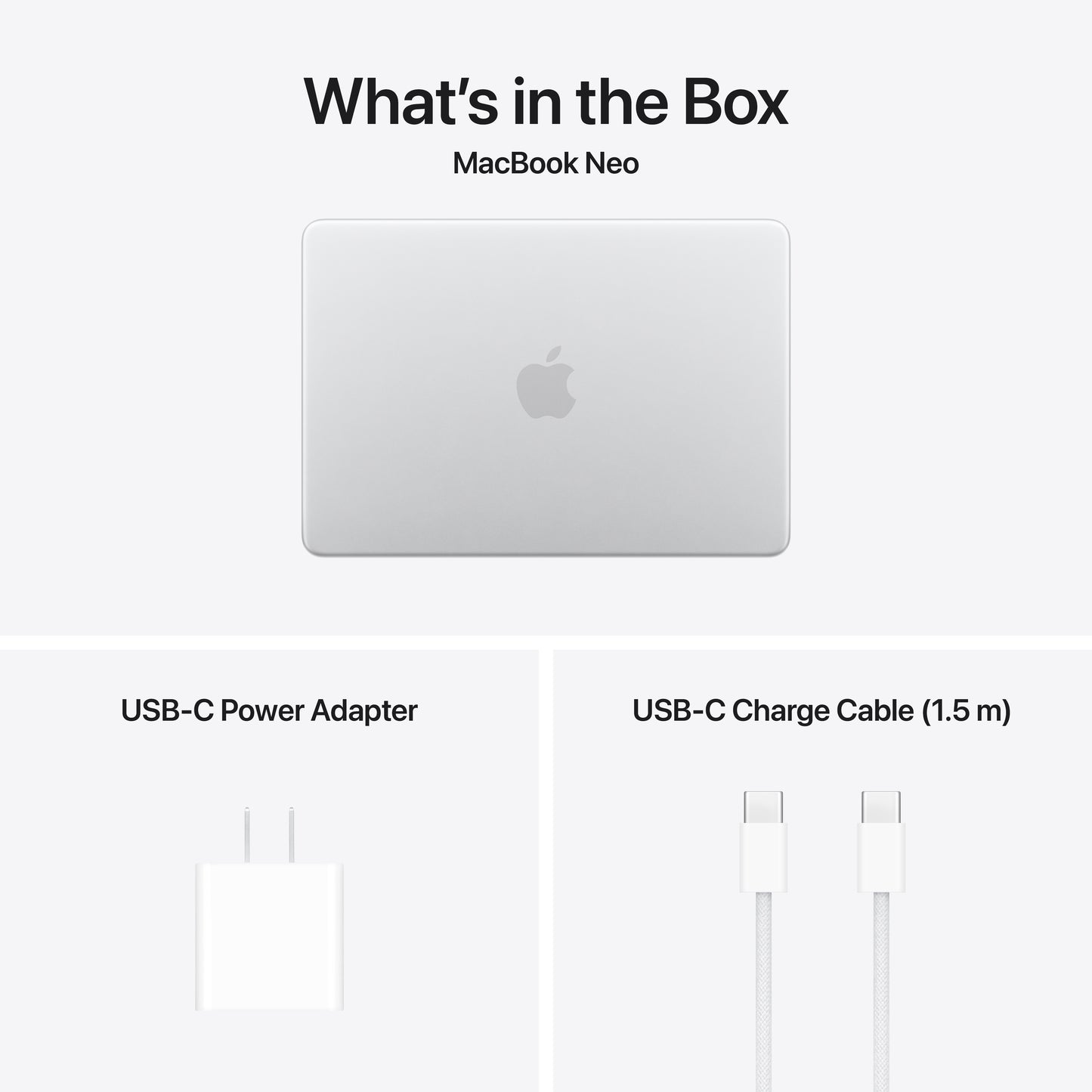 MacBook Neo - Silver - 256GB Storage - Magic Keyboard