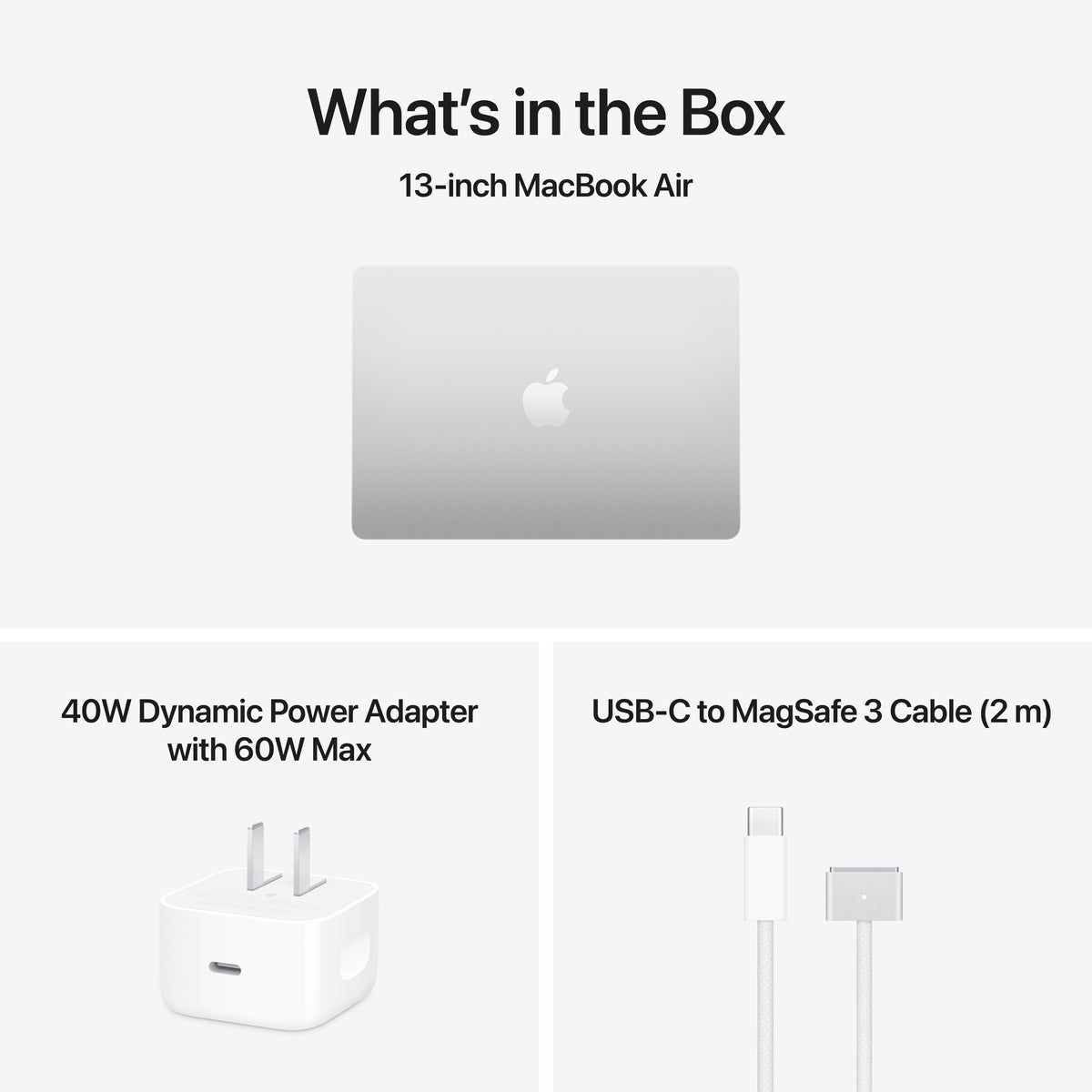 13-inch MacBook Air - M5 10-core CPU 10-core GPU - 24GB Memory - 2TB Storage - Silver