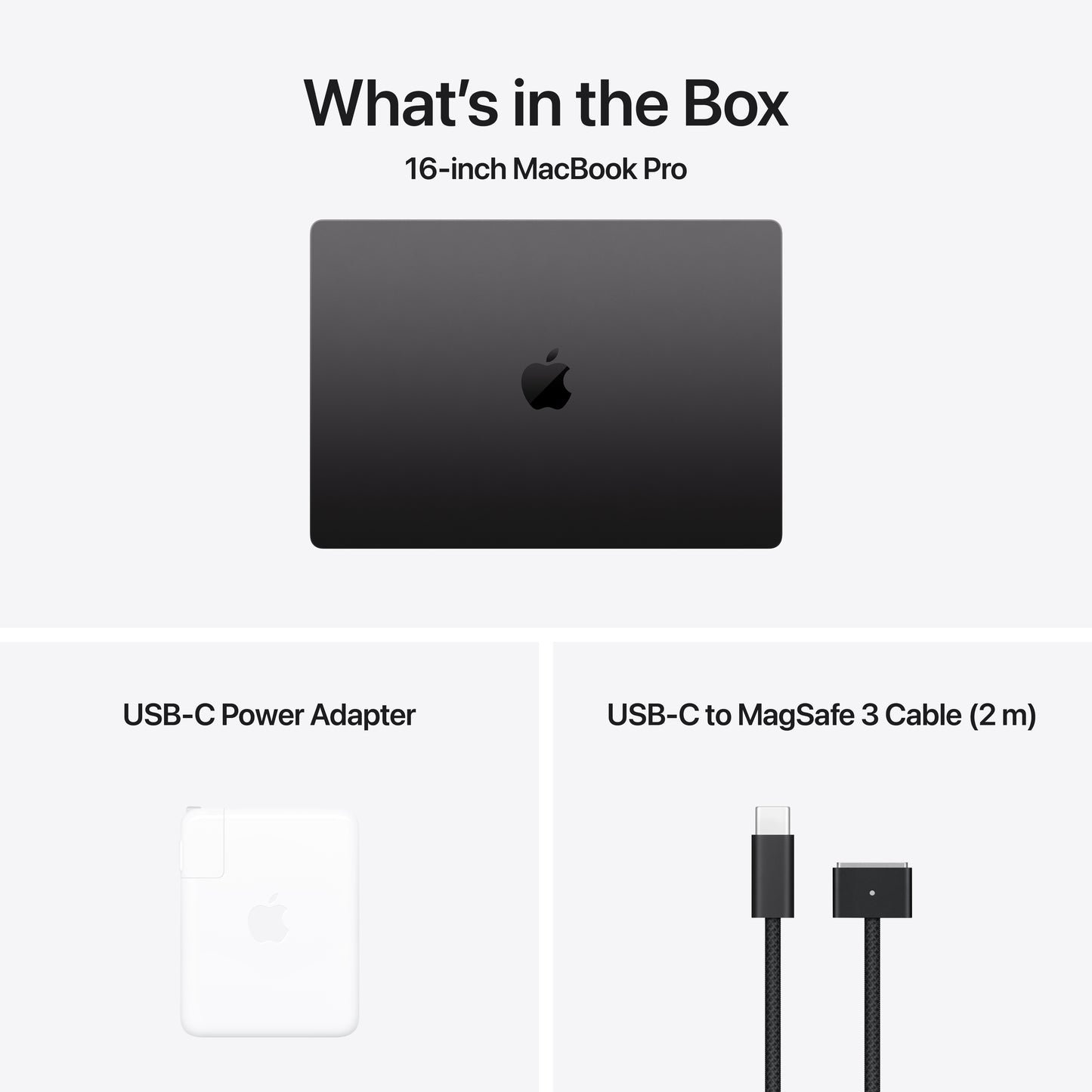 16-inch MacBook Pro with M4 Pro or Max - Standard Display - Space Black