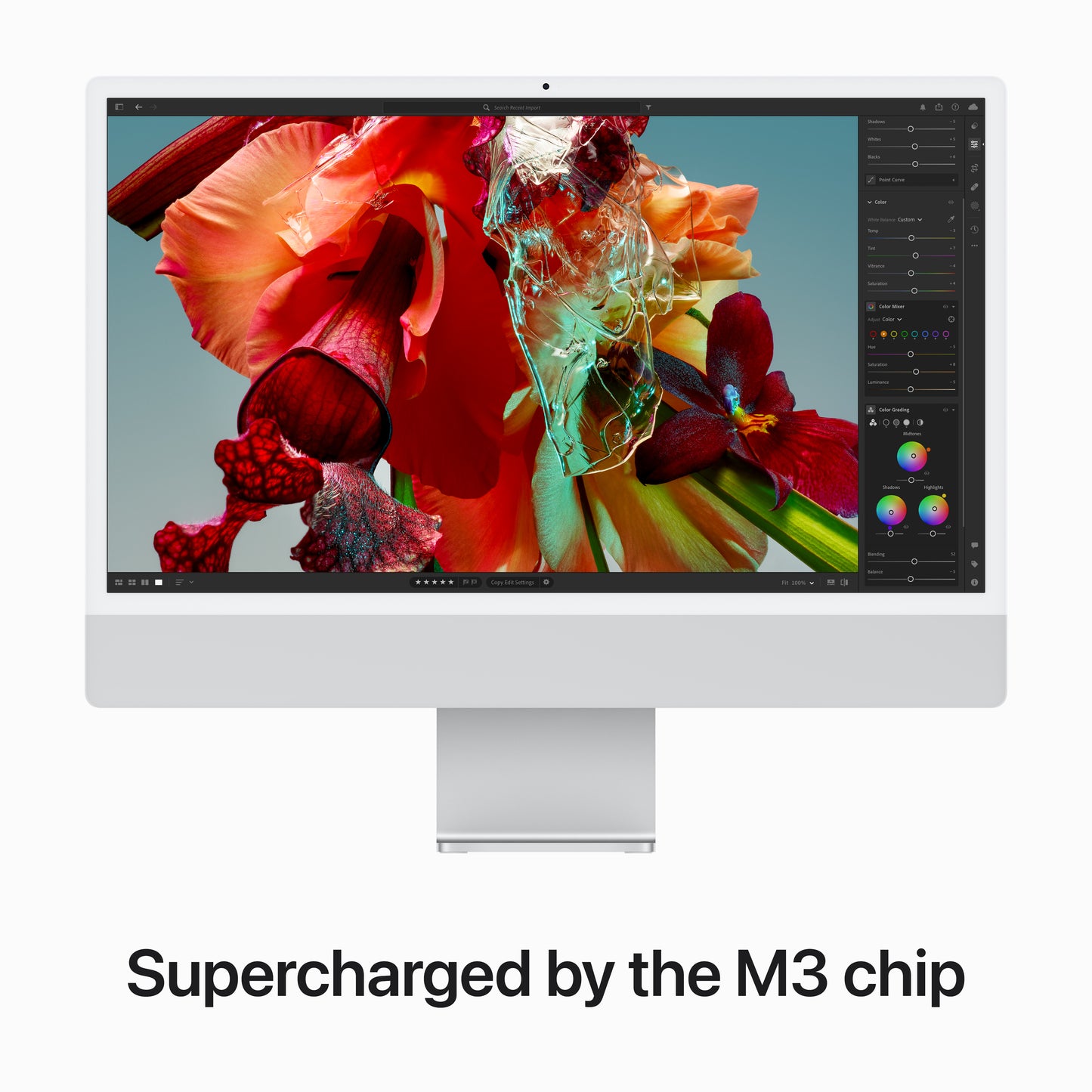Pre-owned 24-inch iMac M3 / 8-core GPU / 16GB Memory / 512GB Storage - Silver