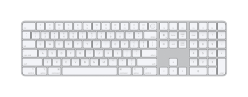 Magic Keyboard with Touch ID and Numeric Keypad (USB-C for Mac computers with Apple silicon)