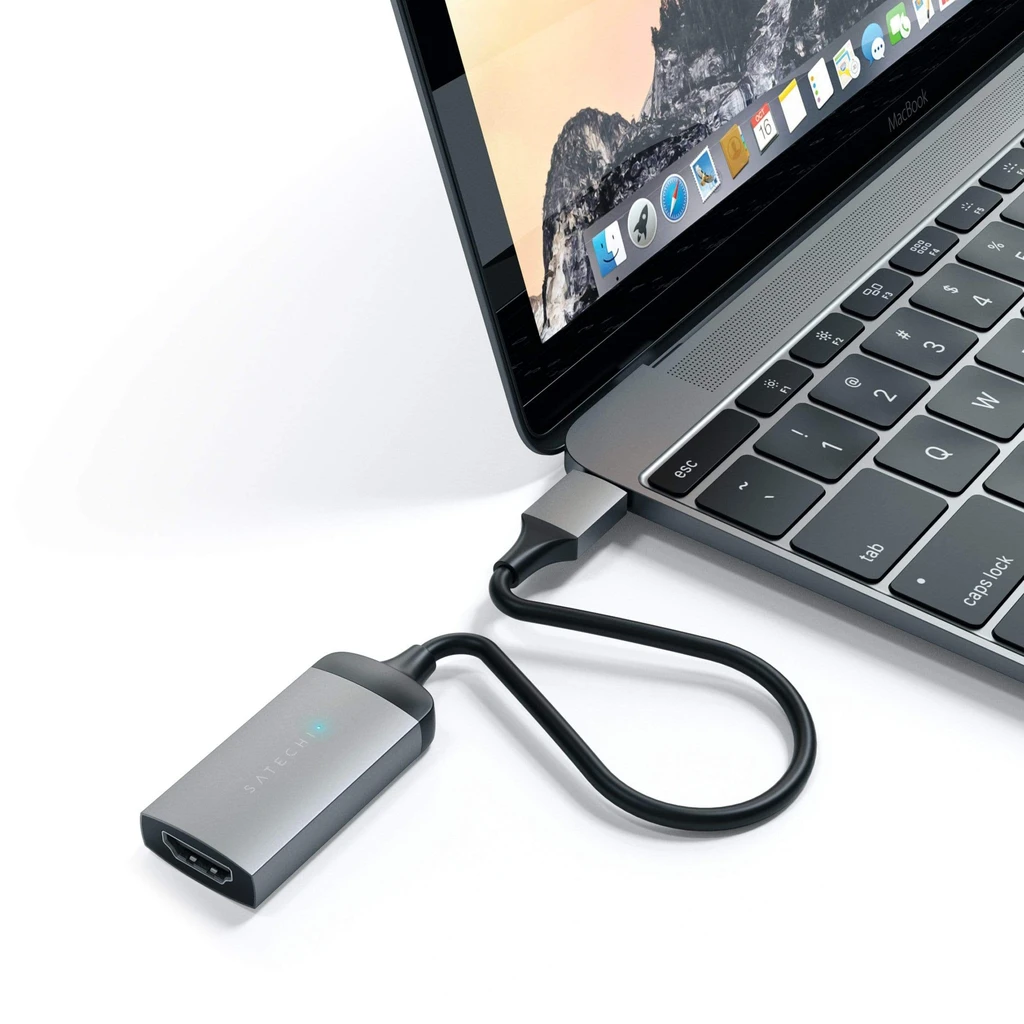 USB-C to HDMI Adapter (4k) - Space Gray