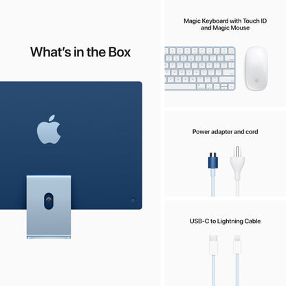 24-inch iMac with Apple M1 / 8-Core Cpu / 8-core GPU (2021 model)