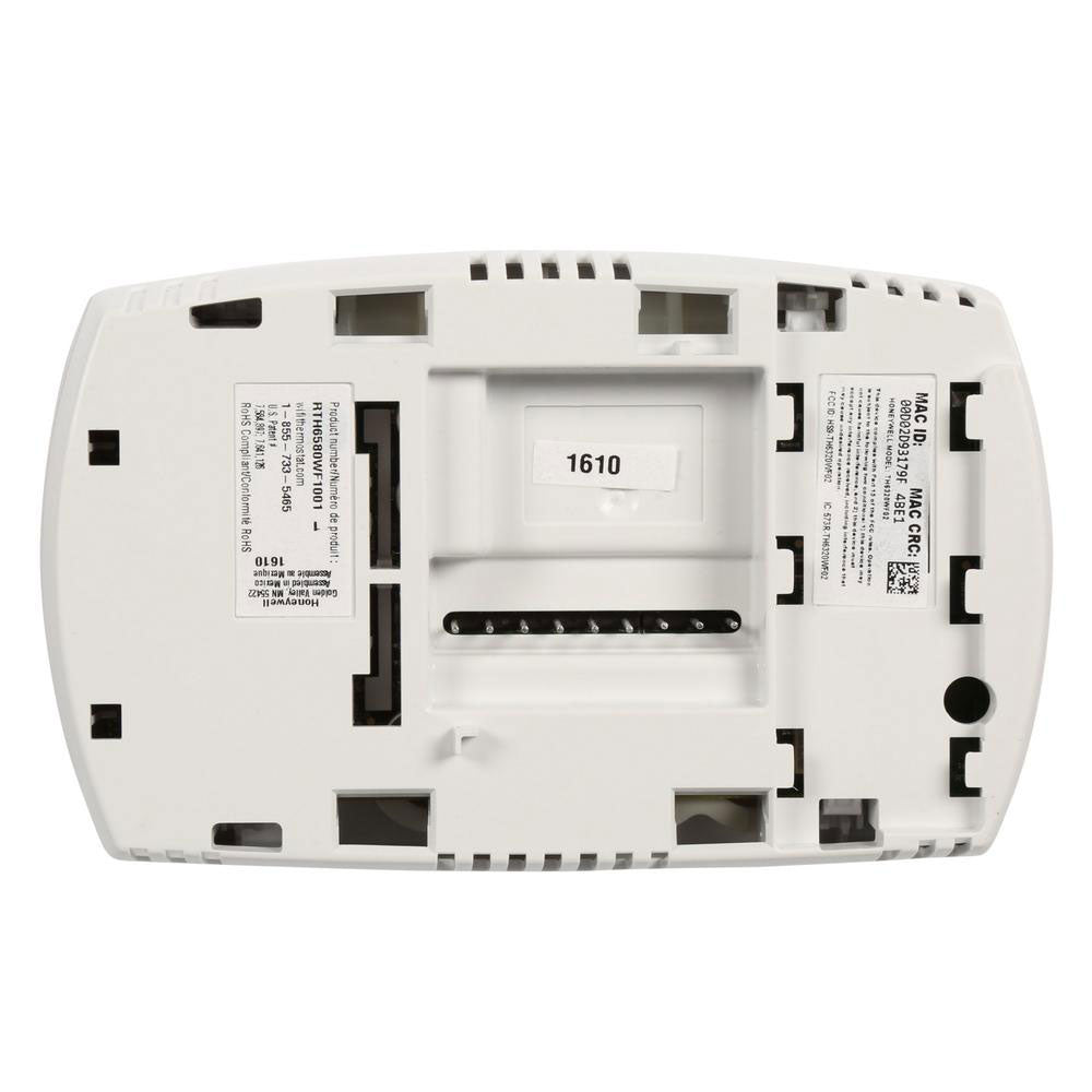 Honeywell Home Wi-Fi 7-Day Programmable Thermostat - White