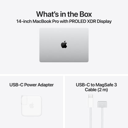 14-inch MacBook Pro with PROLED XDR Display - M5 Pro 18-core CPU 20-core GPU - 48GB Memory - 1TB Storage - Standard glass - Silver