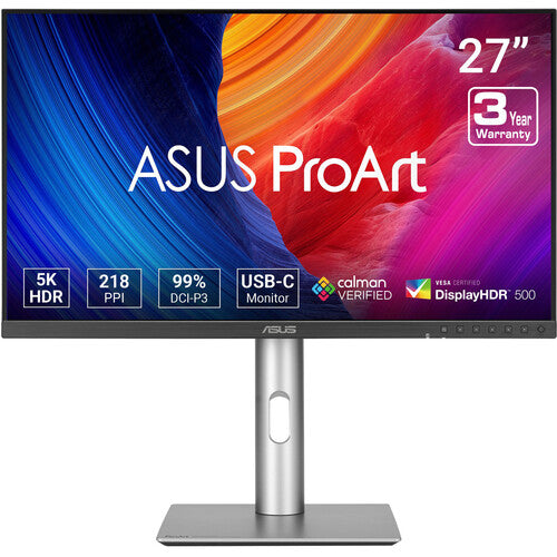 ASUS ProArt Display 27-inch 5K HDR Professional Monitor