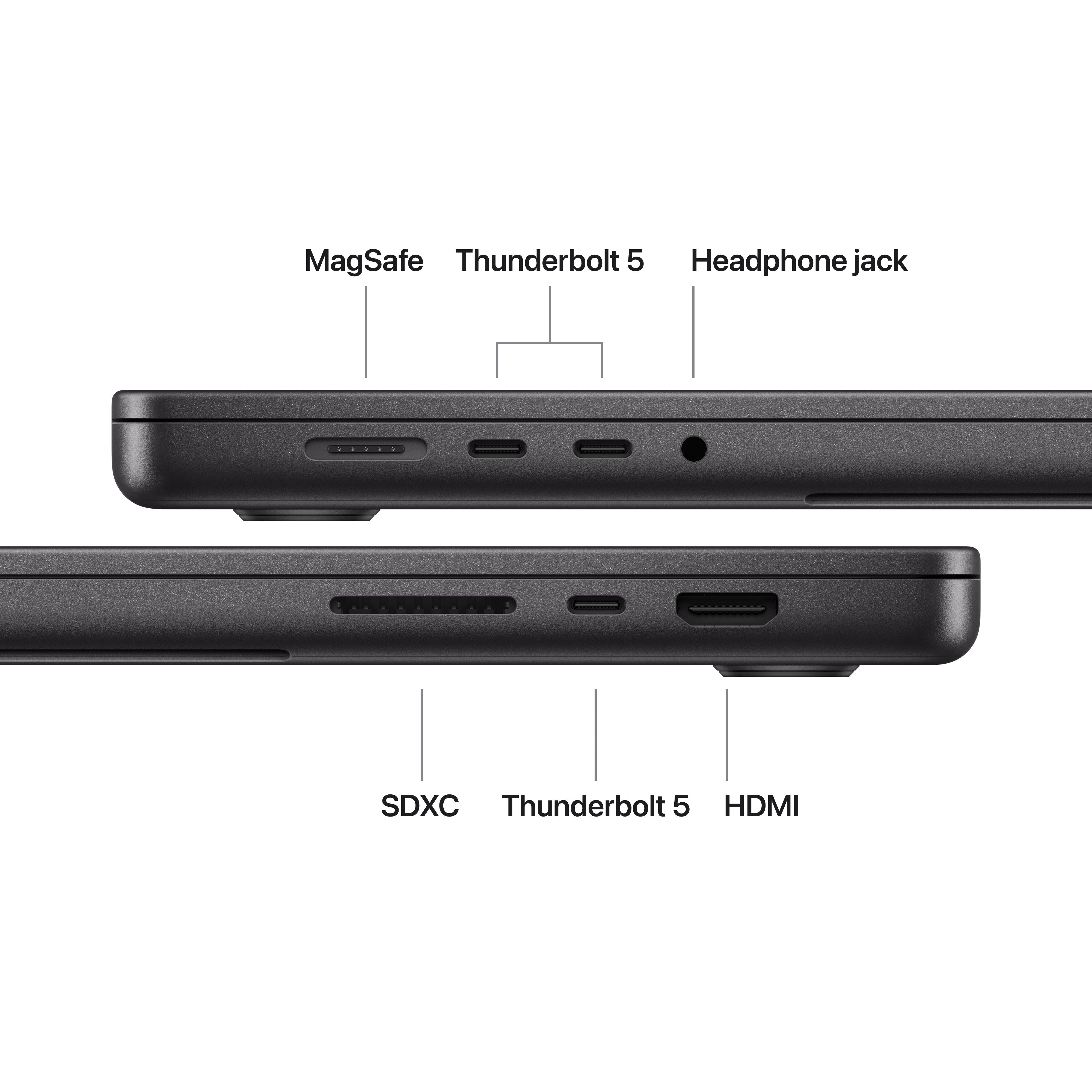 16-inch MacBook Pro with M5 Pro or Max - Standard Display - Space