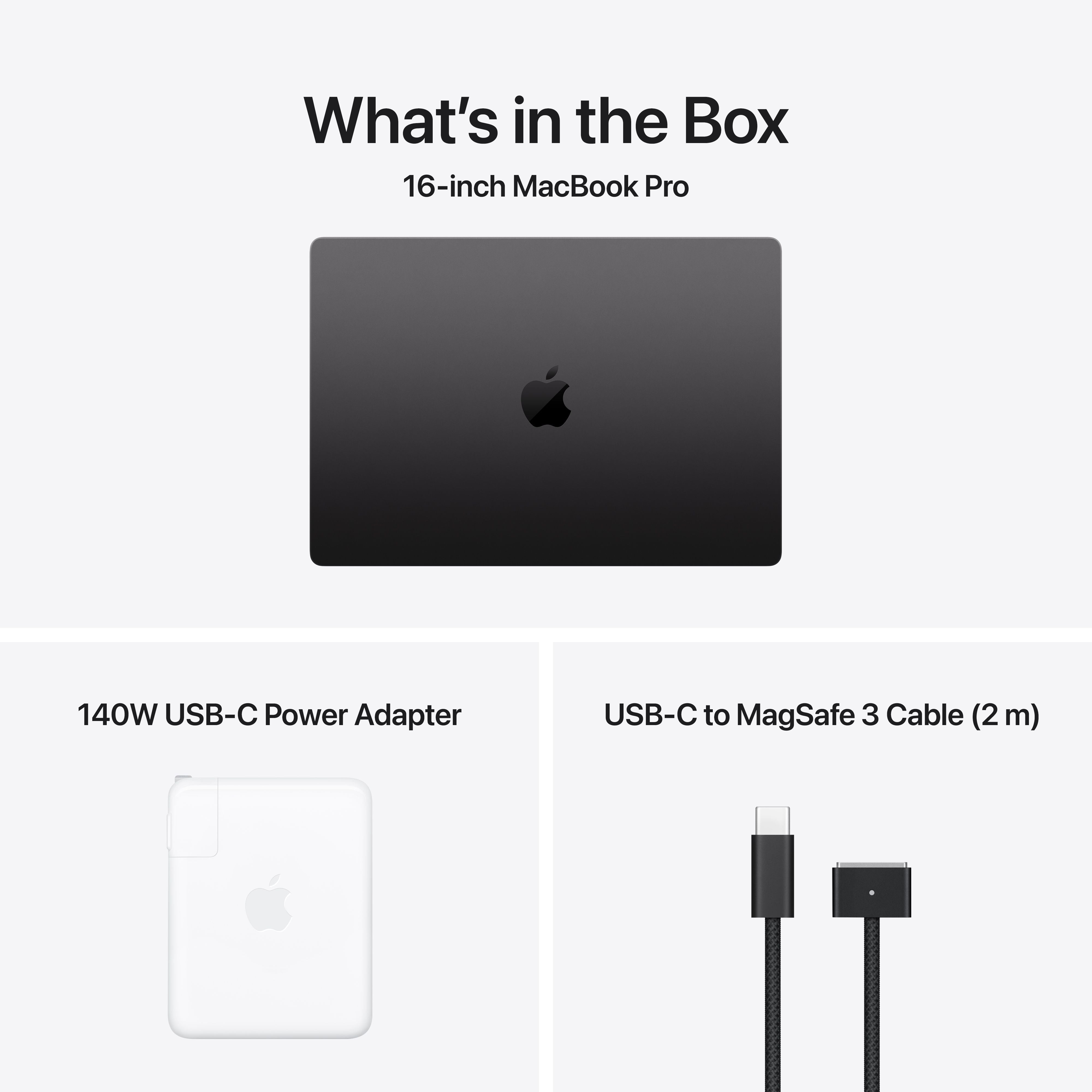 16-inch MacBook Pro with M5 Pro or Max - Standard Display - Space