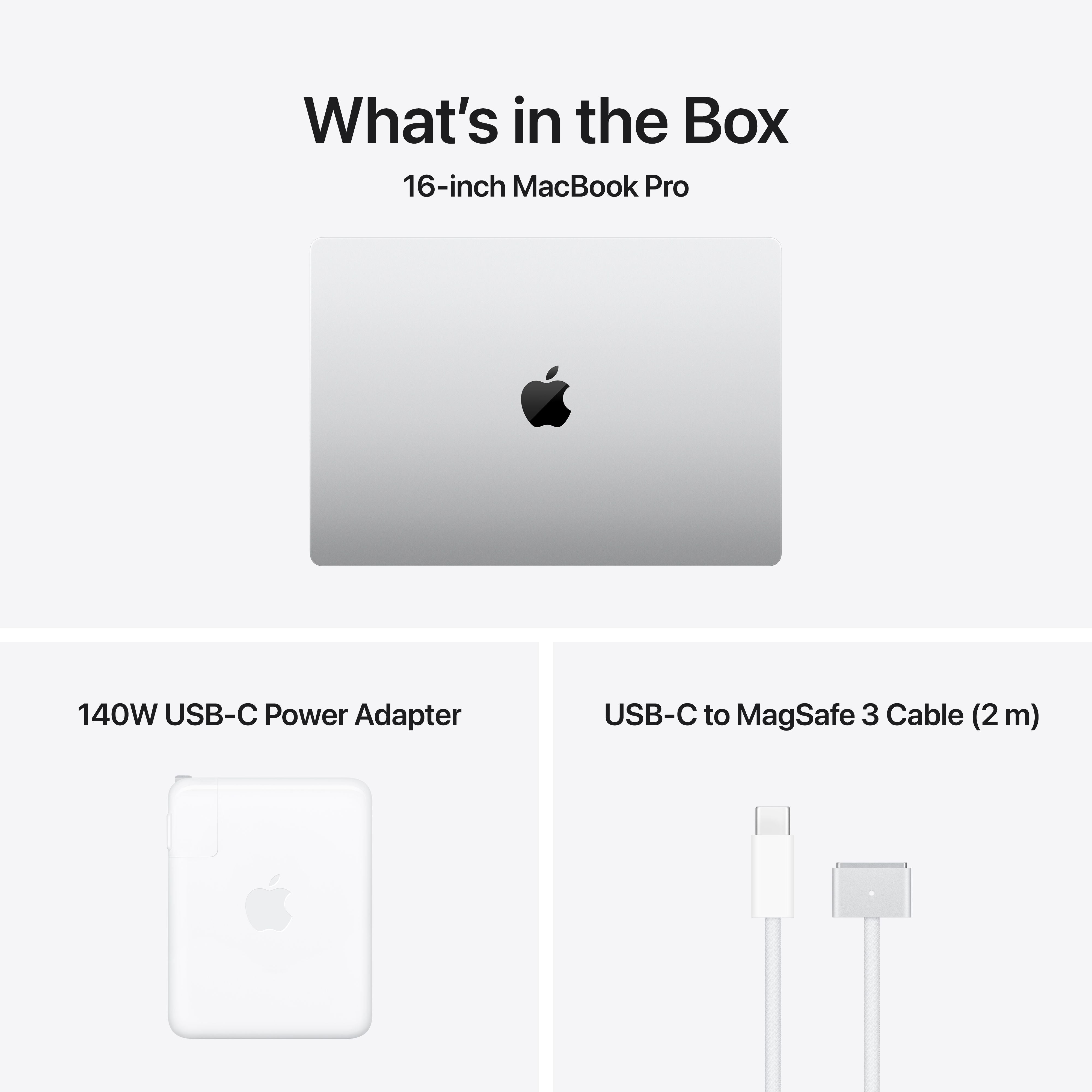 16-inch MacBook Pro with M5 Pro or Max - Standard Display - Silver