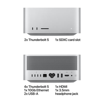 Mac Studio - M5 Ultra 30-core CPU 60-core GPU - 96GB Memory - 1TB Storage