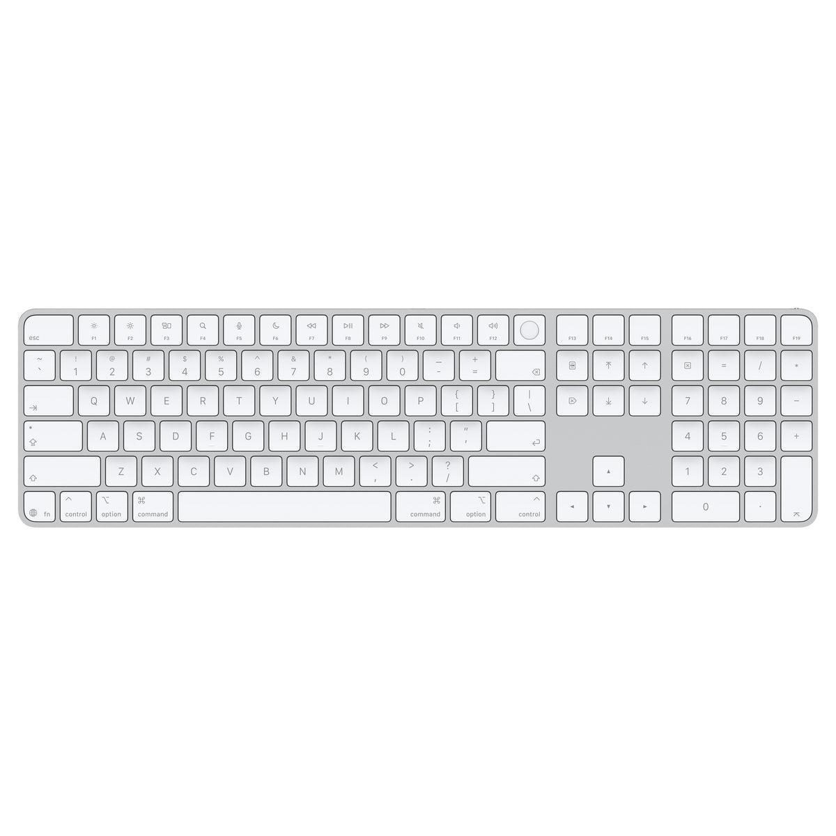 Magic Keyboard with Touch ID and Numeric Keypad (USB-C for Mac computers with Apple silicon)