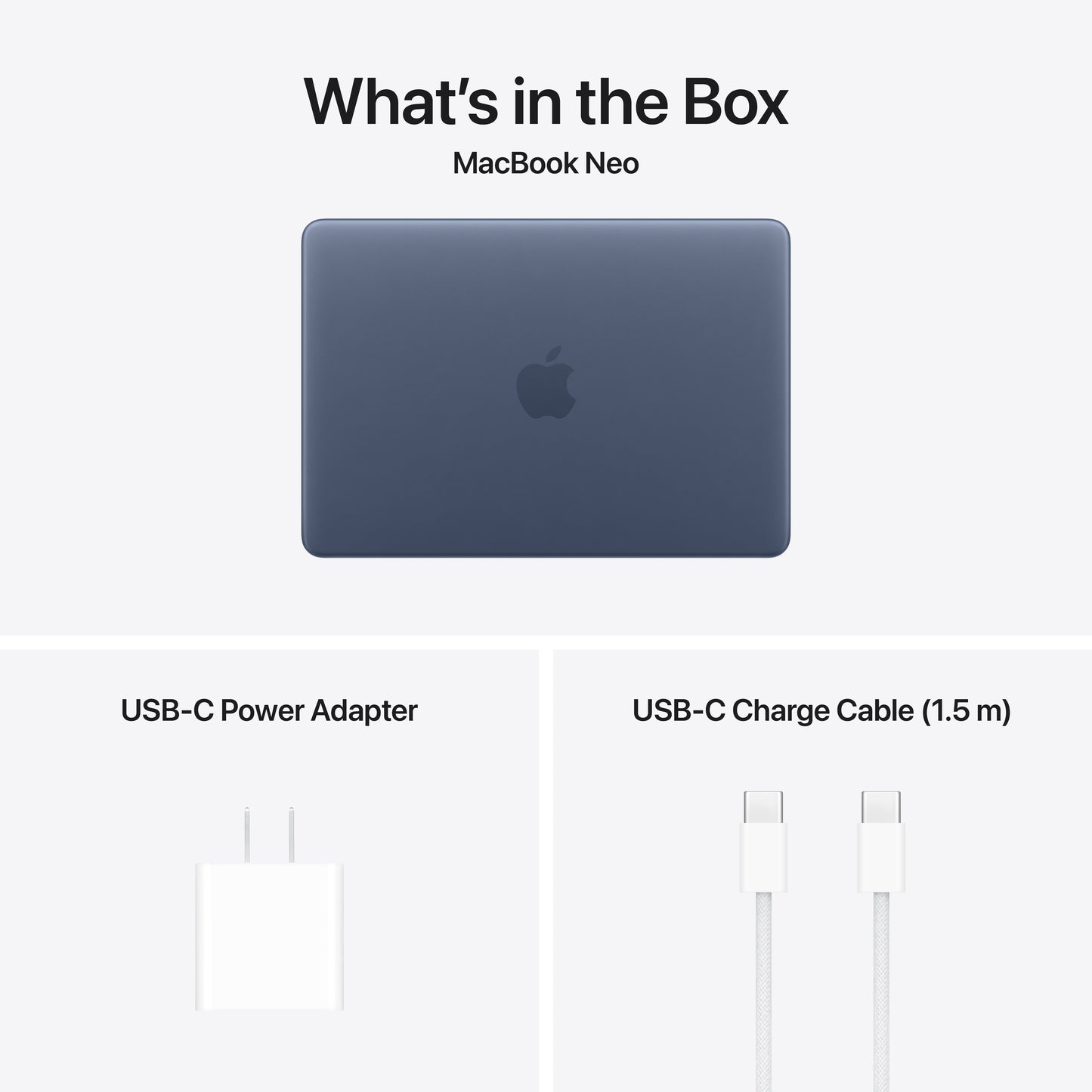 MacBook Neo - Indigo - 256GB Storage - Magic Keyboard