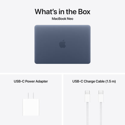 MacBook Neo - Indigo - 256GB Storage - Magic Keyboard
