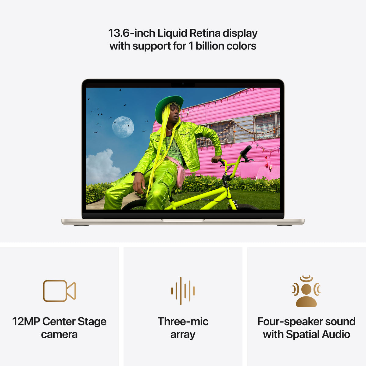 13-inch MacBook Air - M5 10-core CPU 10-core GPU - 32GB Memory - 2TB Storage - Starlight