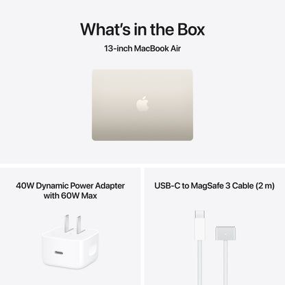13-inch MacBook Air - M5 10-core CPU 10-core GPU - 32GB Memory - 2TB Storage - Starlight