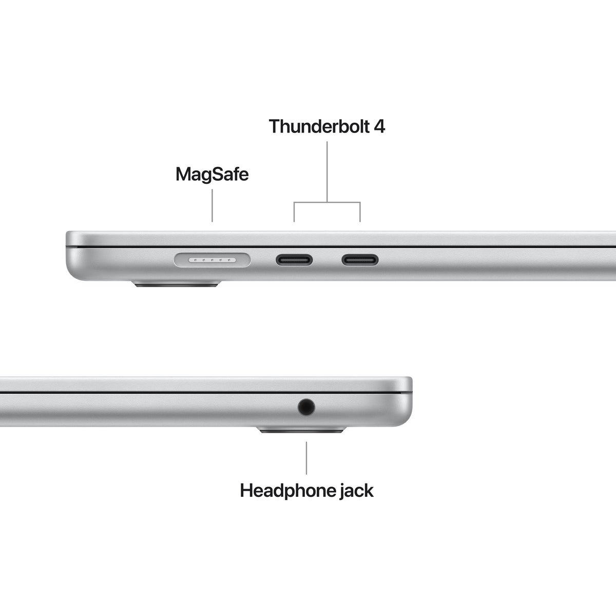 15-inch MacBook Air - M5 10-core CPU 10-core GPU - 16GB Memory - 4TB Storage - Silver