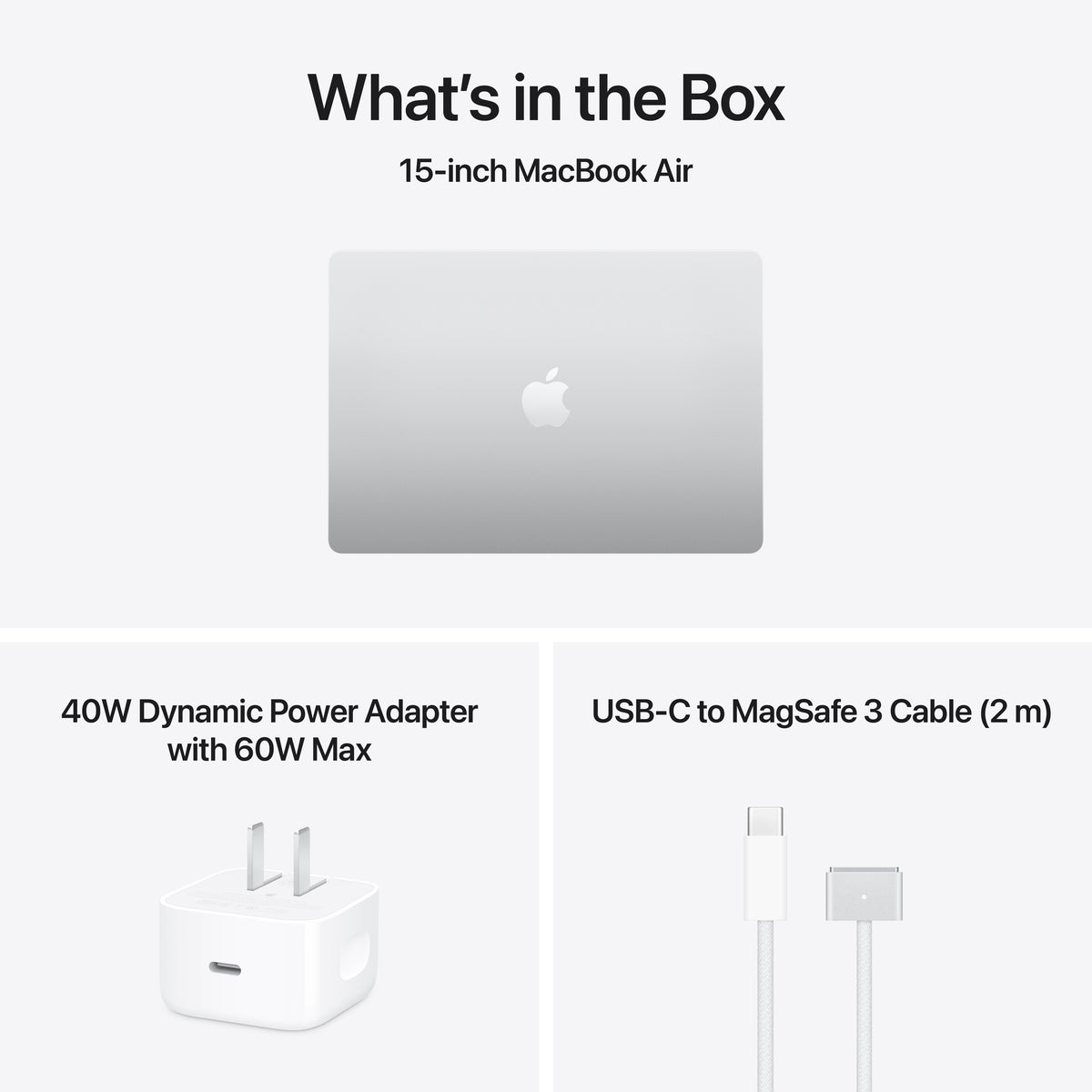 15-inch MacBook Air - M5 10-core CPU 10-core GPU - 16GB Memory - 4TB Storage - Silver