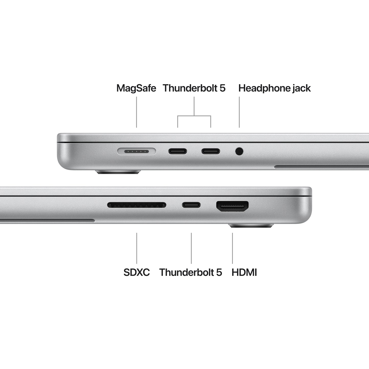 16-inch MacBook Pro with M4 Pro or Max - Standard Display - Silver