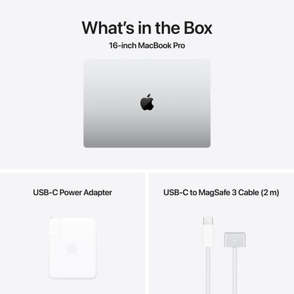 16-inch MacBook Pro with M4 Pro or Max - Standard Display - Silver