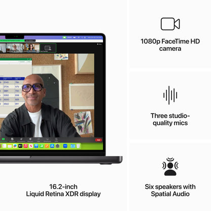 16-inch MacBook Pro with M3 Max 16-core CPU / 40-core GPU / 64GB Memory / 2TB Storage - Space Black