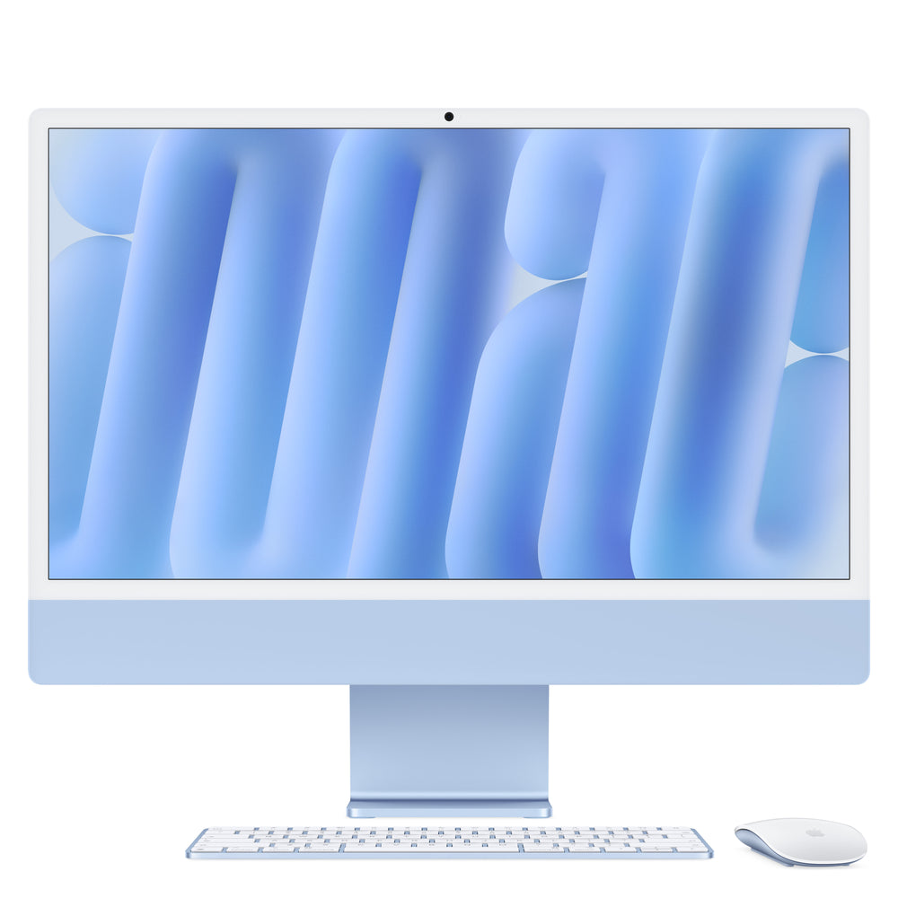 iMac - M6 10-core CPU 10-core GPU - 16GB Memory - 256GB Storage - Standard glass - Blue