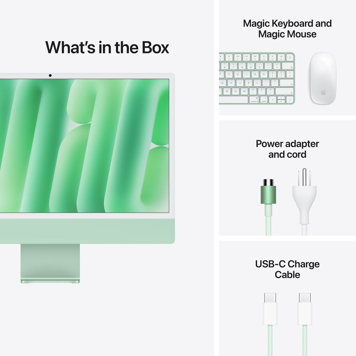 iMac - M6 10-core CPU 10-core GPU - 16GB Memory - 256GB Storage - Standard glass - Green