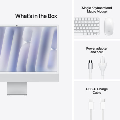 iMac - M6 12-core CPU 12-core GPU - 32GB Memory - 2TB Storage - Standard glass - Silver