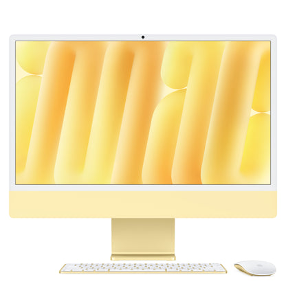 iMac - M6 12-core CPU 12-core GPU - 16GB Memory - 256GB Storage - Standard glass - Yellow