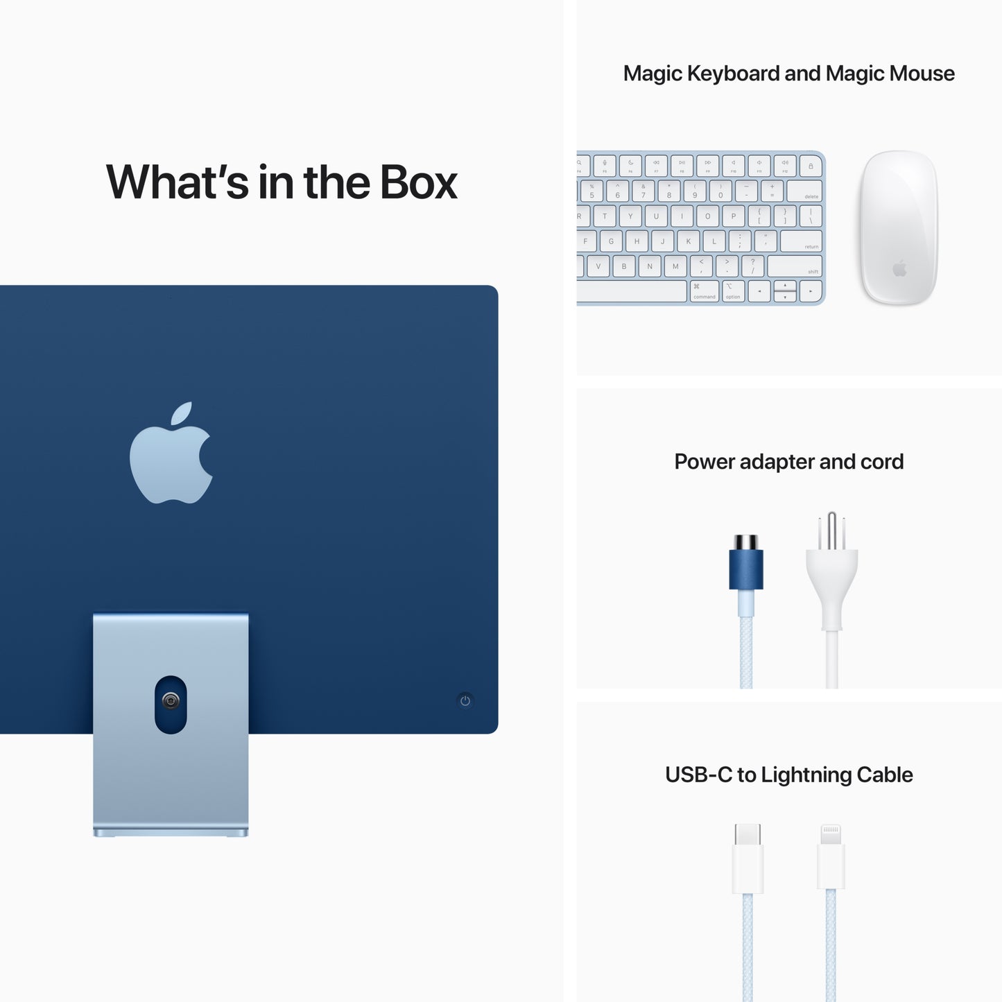 24-inch iMac with Apple M1 / 7-core GPU - Blue
