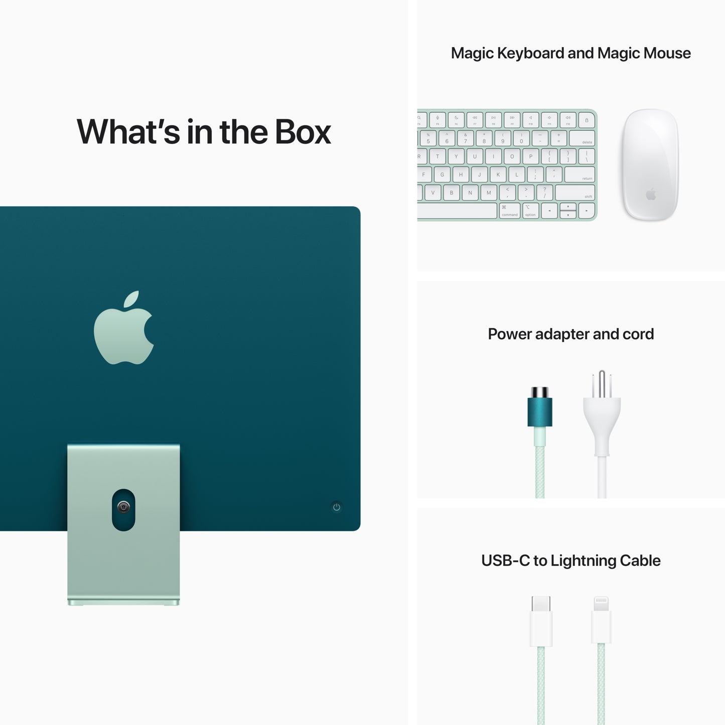 24-inch iMac with Apple M1 / 7-core GPU - Green