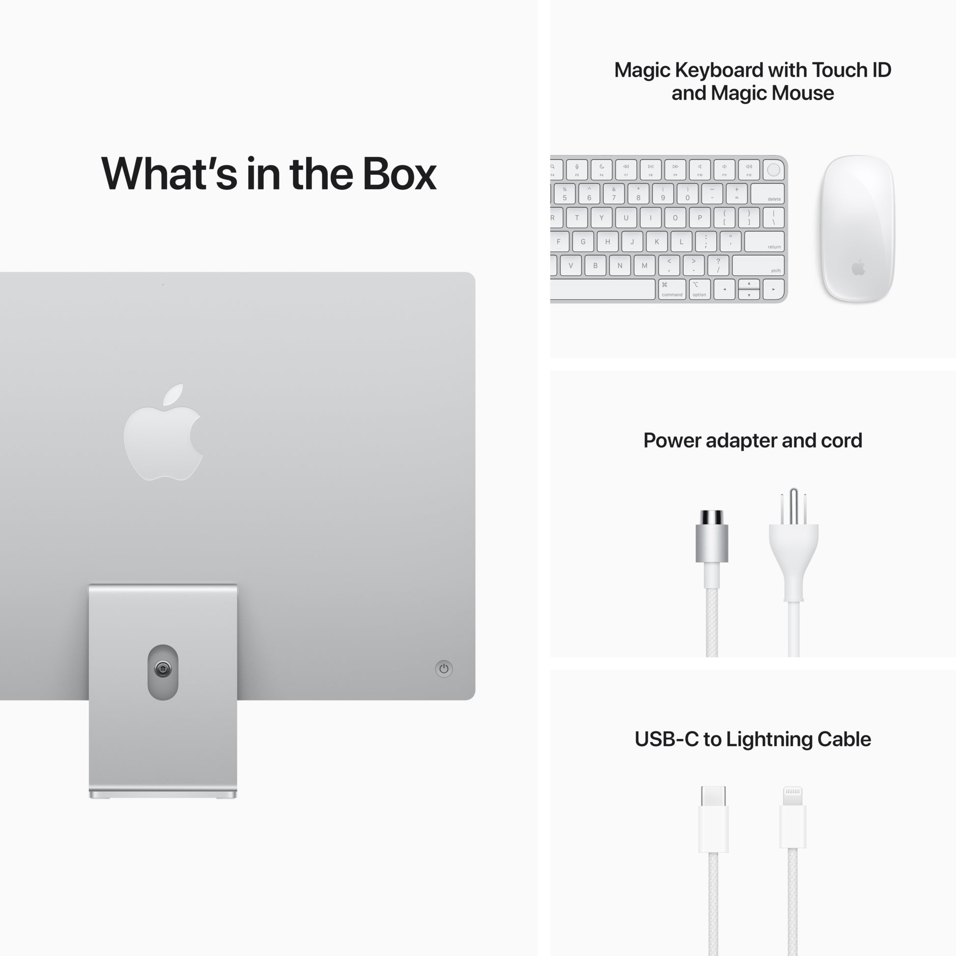 with / GPU iMac Expercom Silver - Apple M1 8-core – 24-inch