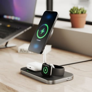 MagSpeed 3-in-1 Wireless 15W Charging Station