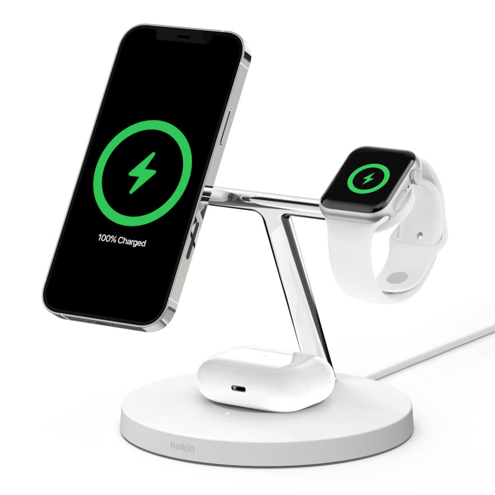 BOOST↑CHARGE™ PRO 3-in-1 Wireless Charger with MagSafe